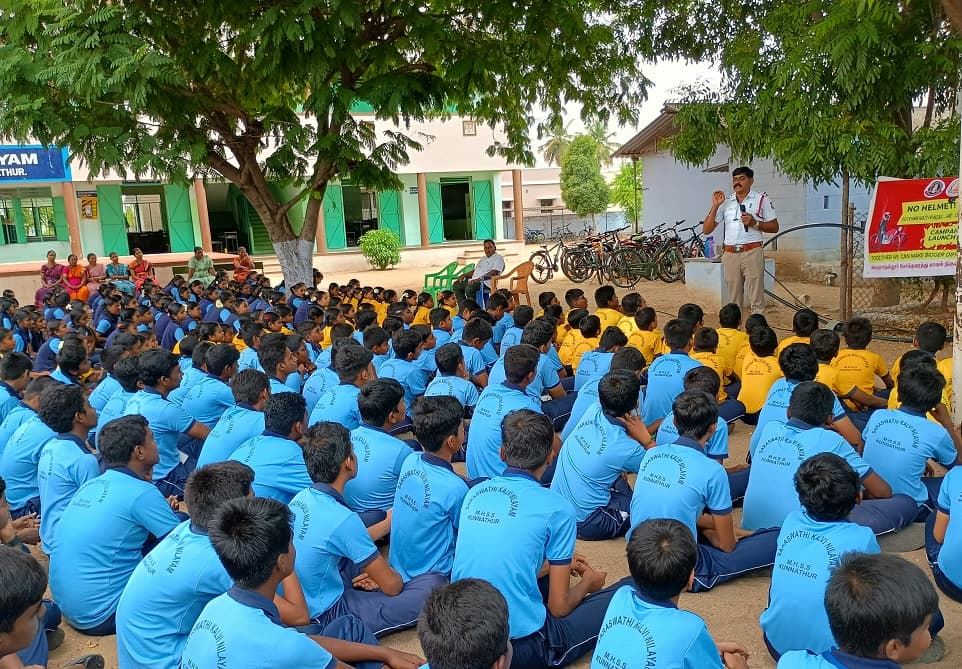 Awareness program on traffic rules