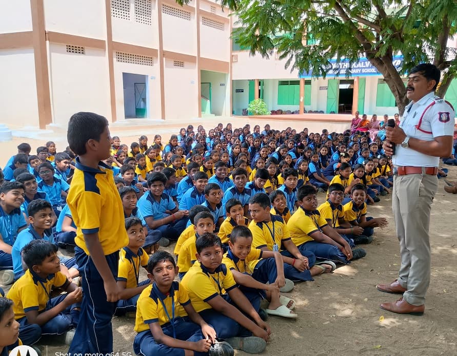 Awareness program on traffic rules